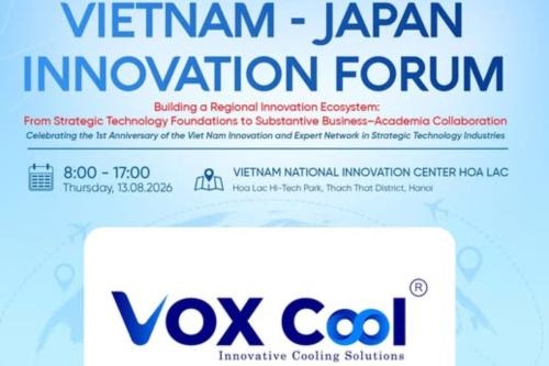 Ghé Thăm Gian Hàng Vox Cool Tại Vietnam - Japan Innovation Forum!